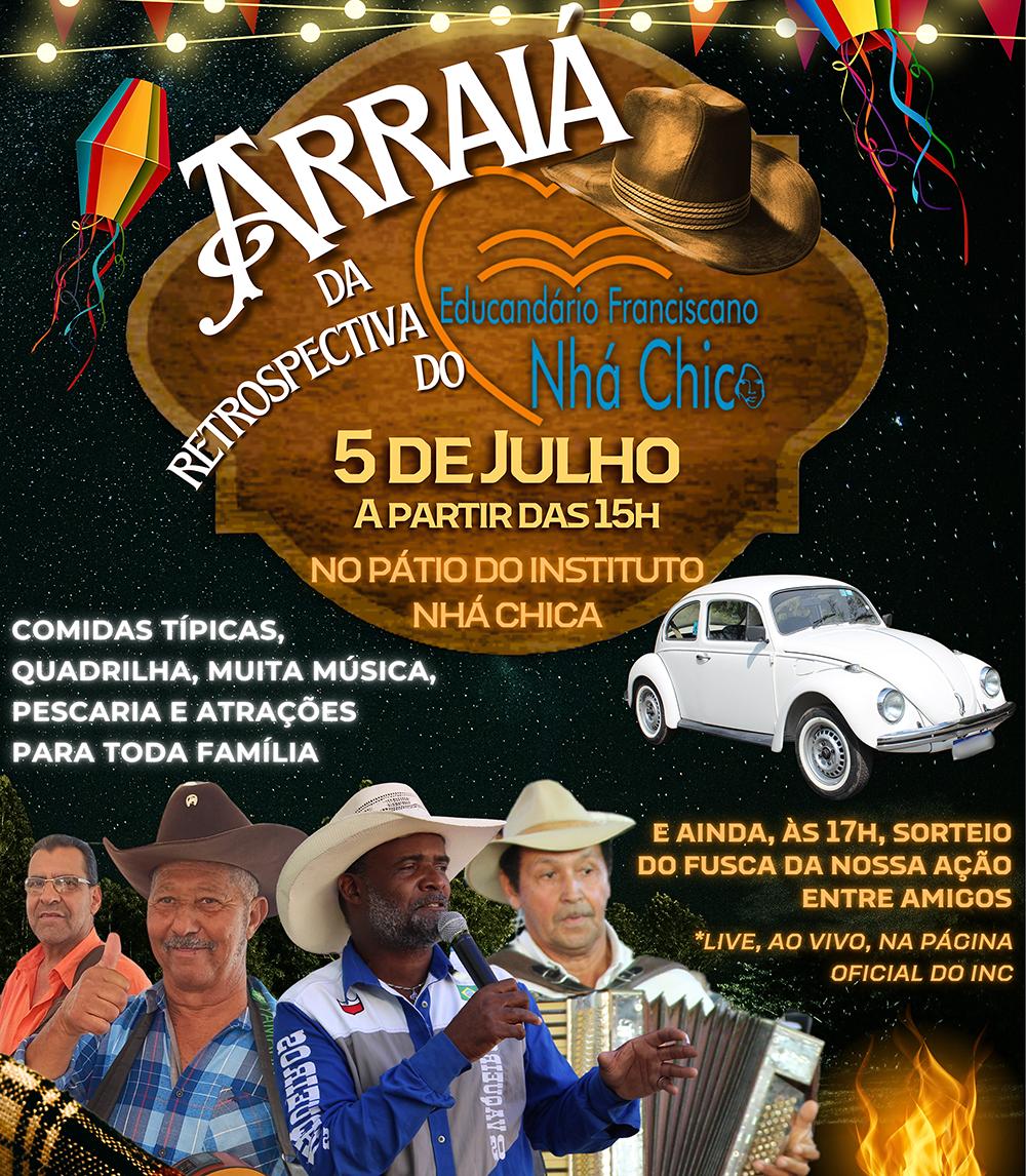 VENHA E TRAGA SUA FAMÍLIA PARA PARTICIPAR DO NOSSO TRADICIONAL ARRAIÁ!