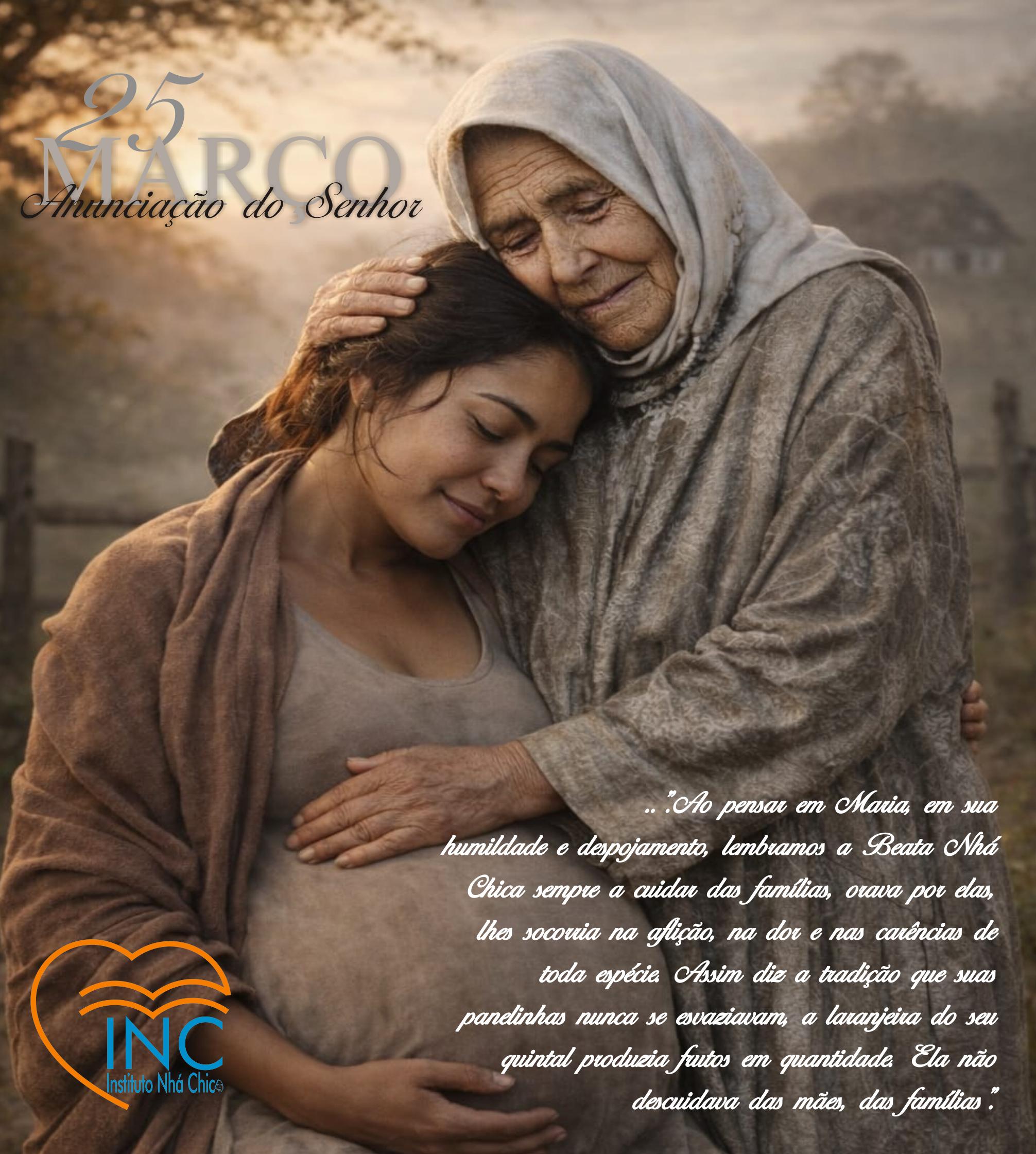 25 DE MARÇO, DIA DA ANUNCIAÇÃO DO SENHOR
