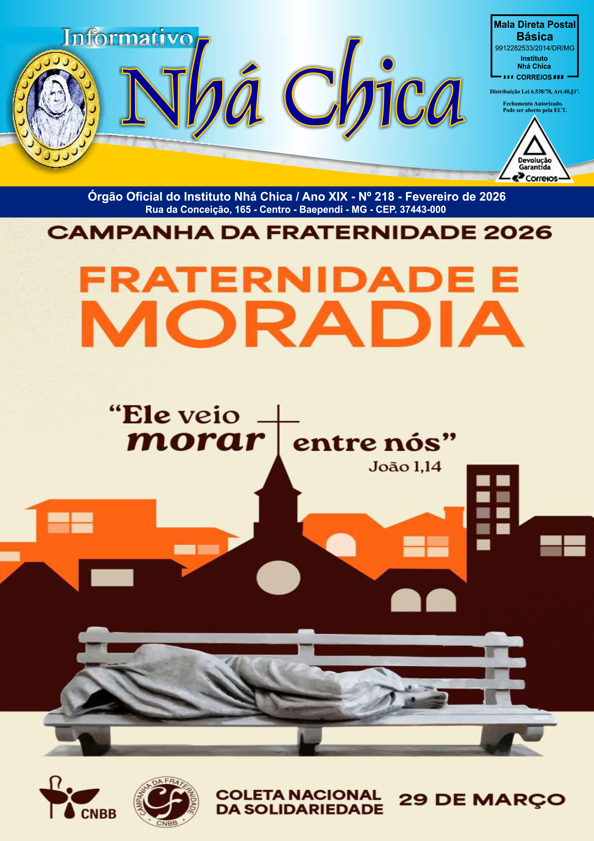 Informativo Nh&aacute; Chica