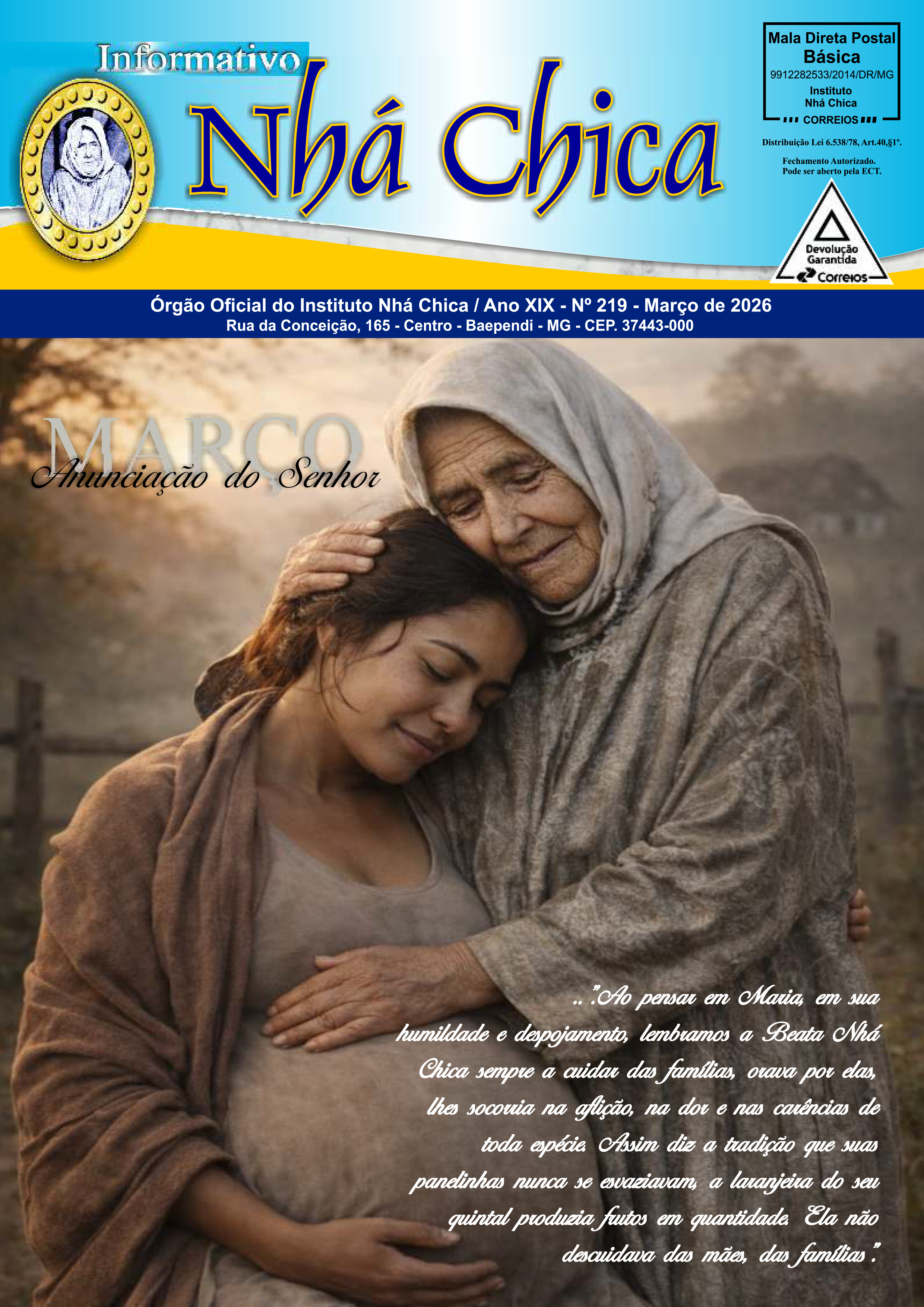 Informativo Nh&aacute; Chica